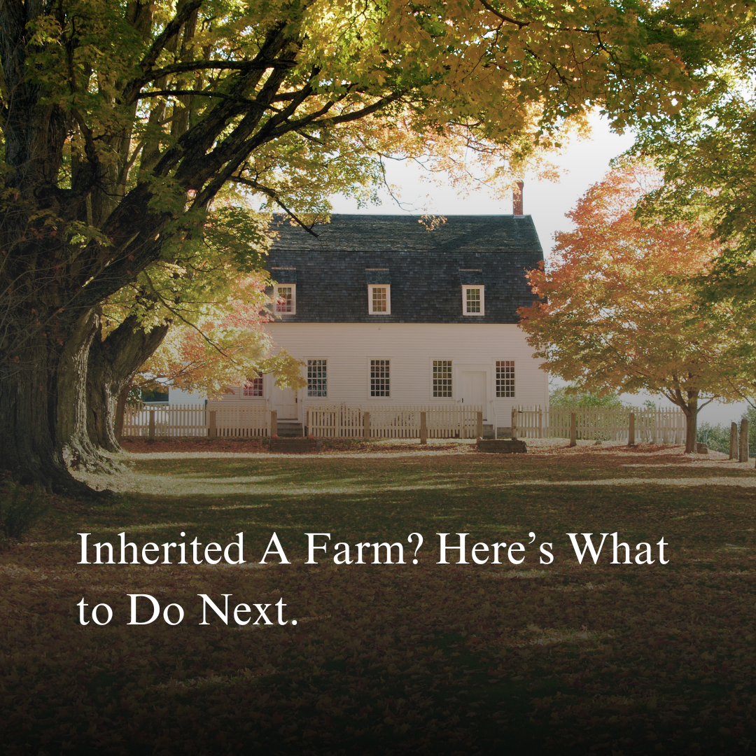 The Homestead Team of Northrop Realty | Inherited A Farm In Maryland ...
